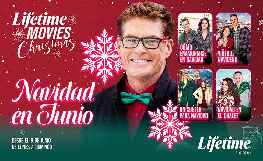 ¡Adiós a los goles, hola al romance! Lifetime adelanta la Navidad en junio como el refugio perfecto para el invierno