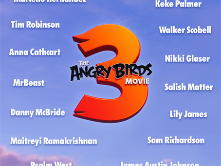 MrBeast y Salish Matter se suman a la aventura de Angry Birds 3: La Película