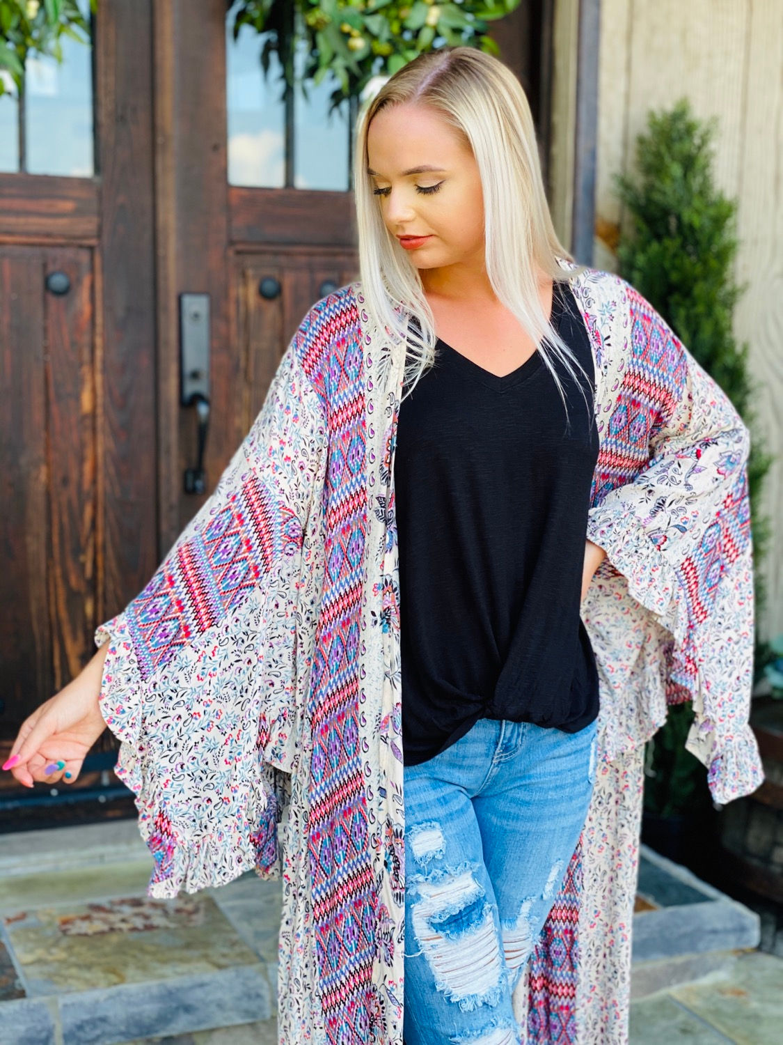 Wild and Free Kimono 