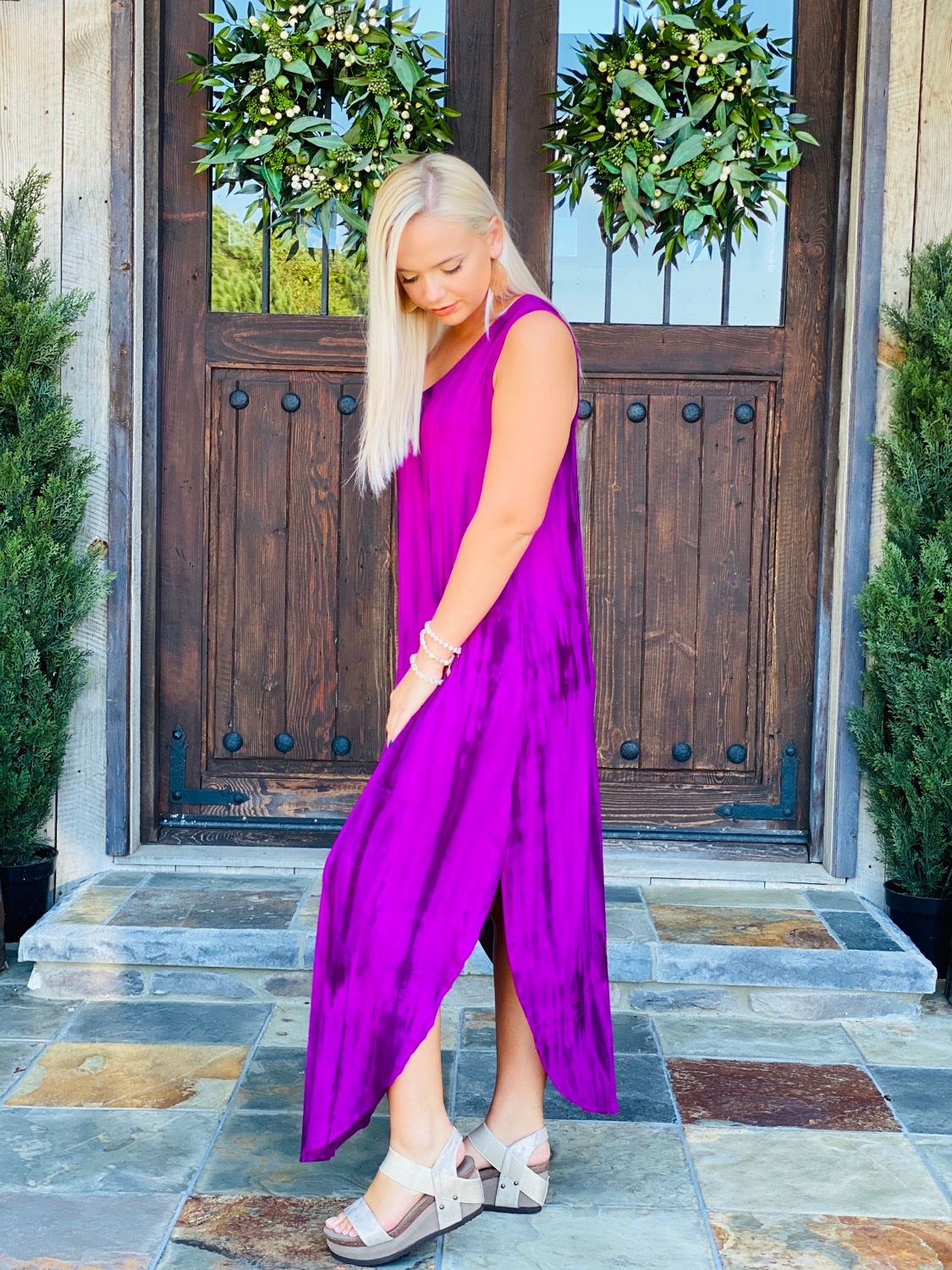 Carefree Maxi in Violet 