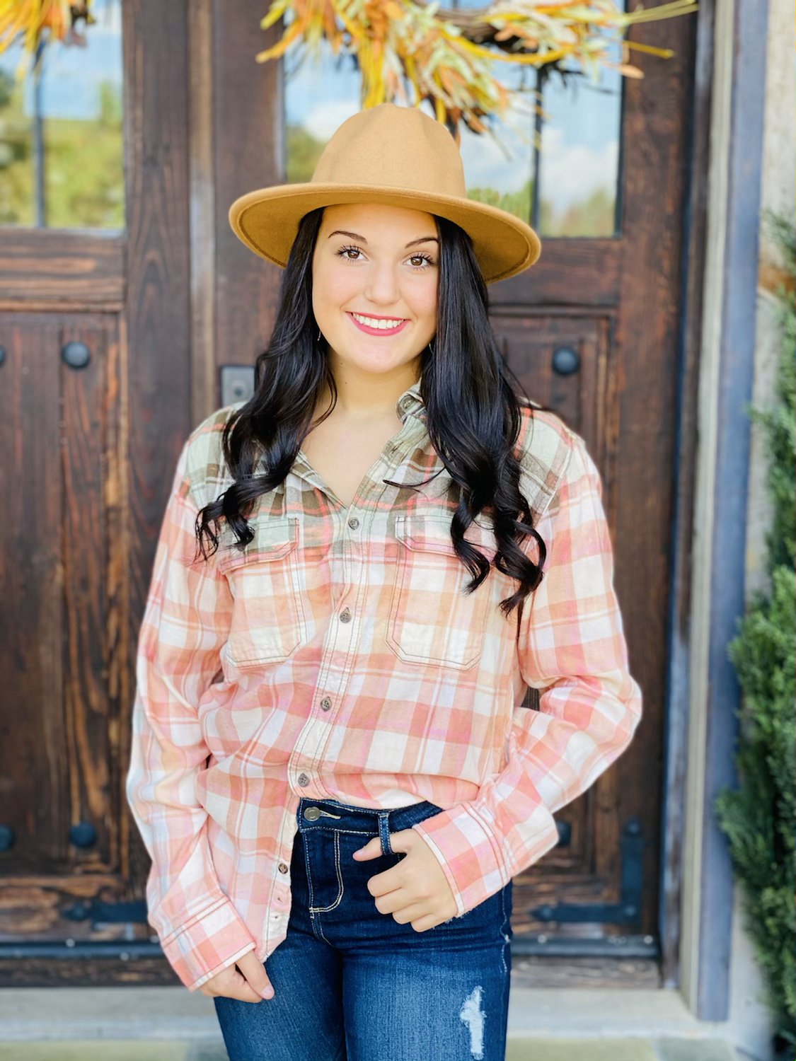 Push My Buttons Bleached Flannel