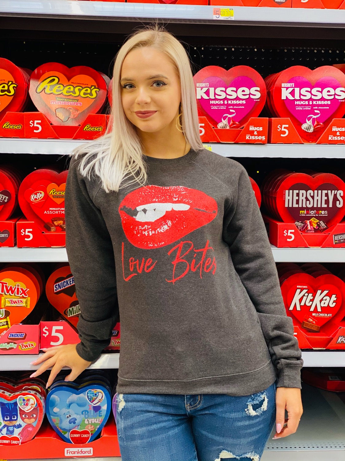 Love Bites Sweat Shirt