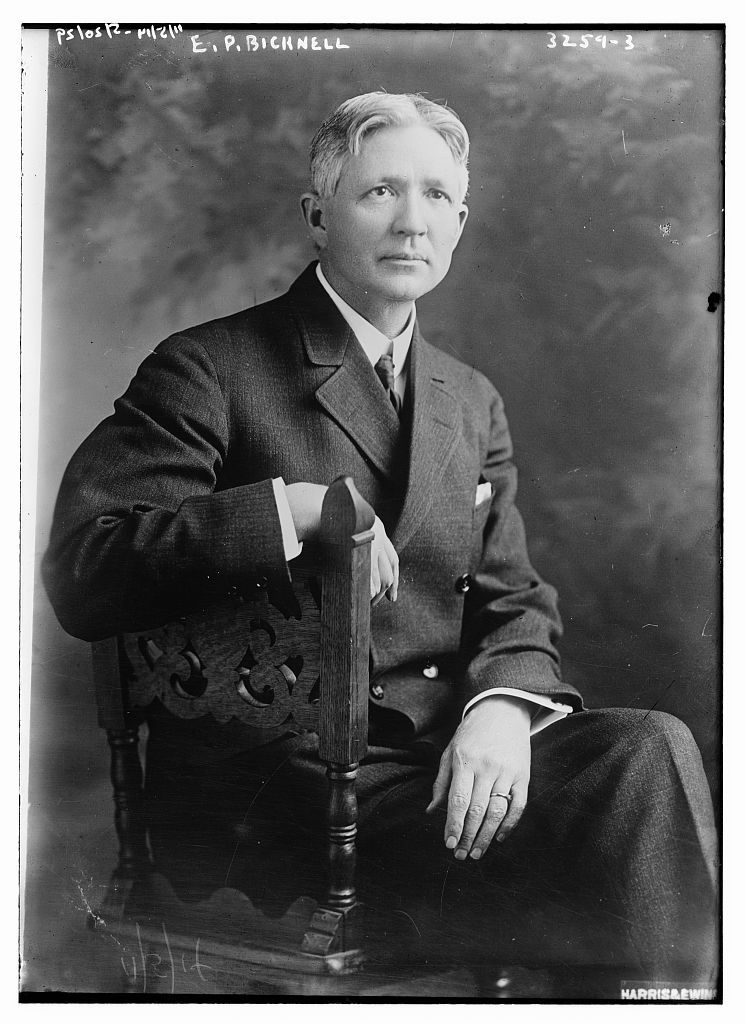 E.P. Bicknell on 5 November 1914 when he was 55 years old