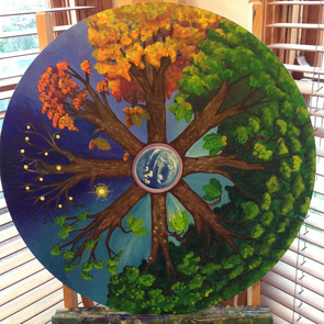 Oak Wheel Mandala