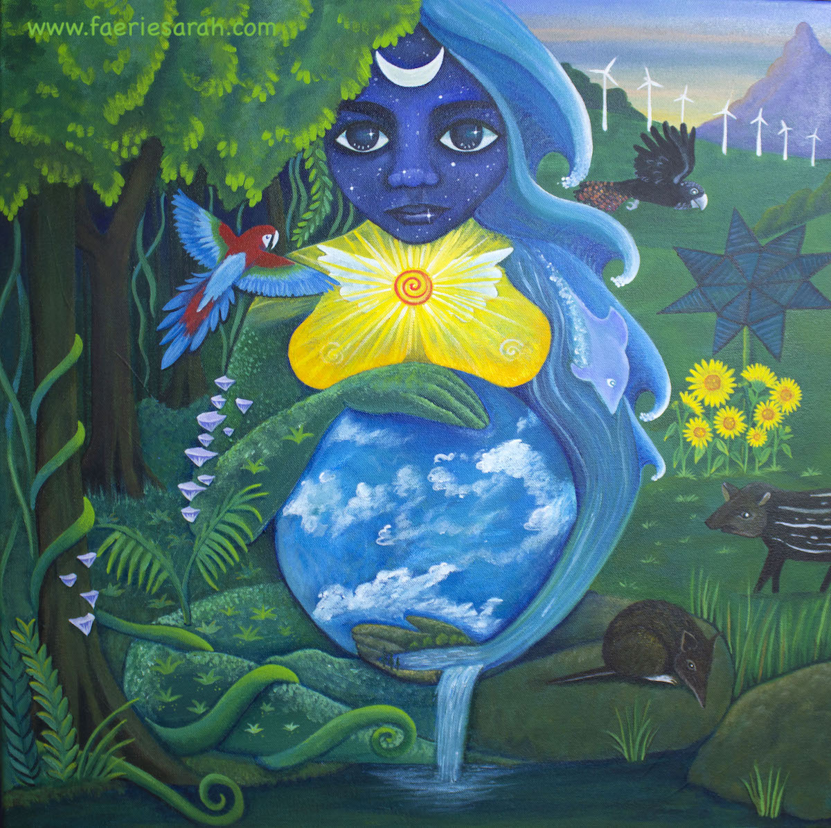 Faerie Sarah Art, Sarah Kilgariff