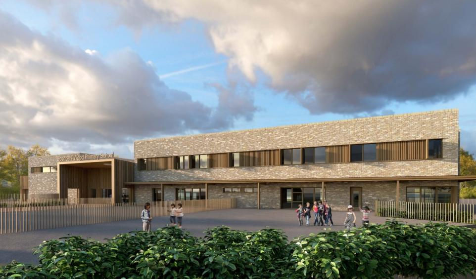 Designs for the new school (Image: Wokingham Borough Council