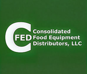 CFED company logo for commercial food equipment sales
