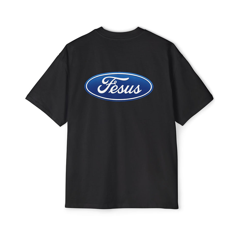 Miniatura: Ford Motor Company "Jesus" Oversized T-Shirt