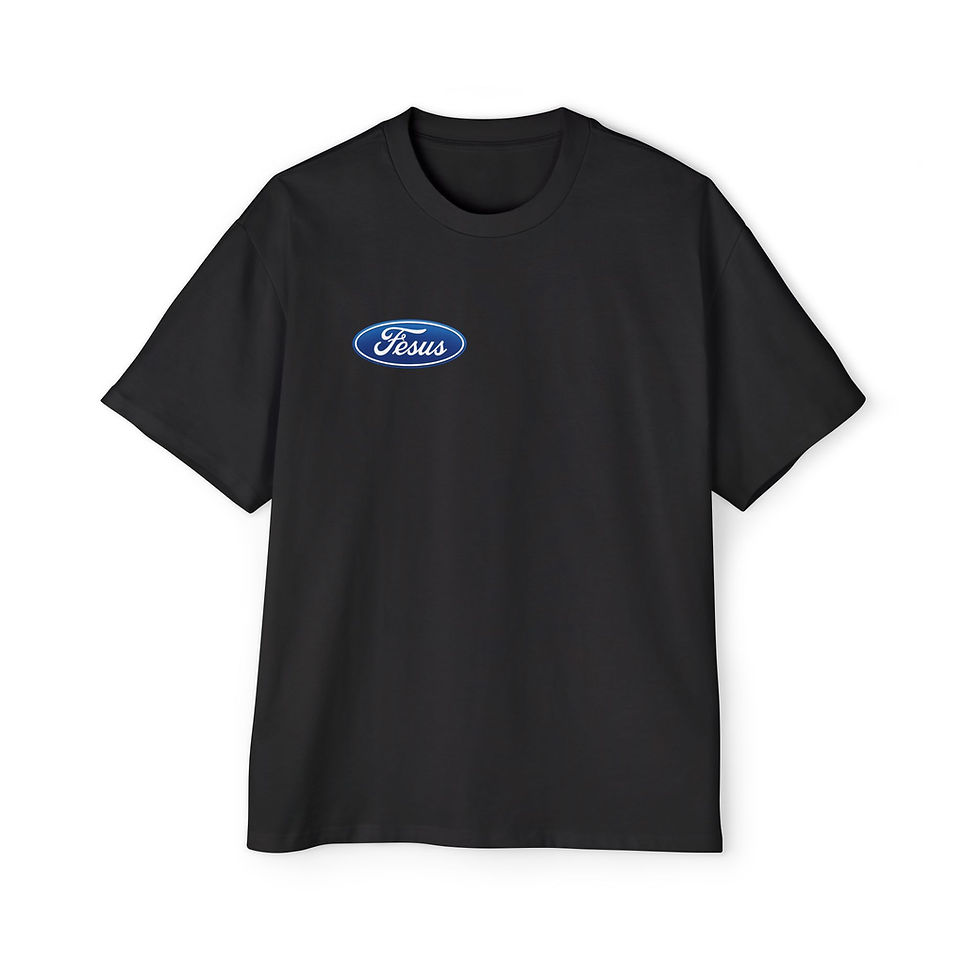 Miniatura: Ford Motor Company "Jesus" Oversized T-Shirt