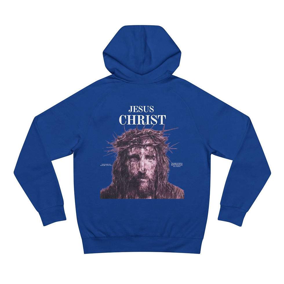 Miniatura: Gospel of Jesus Unisex Hoodie