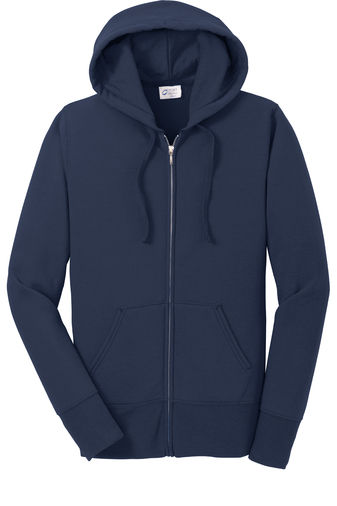 Thumbnail: Adult Full-Zip Hooded Sweatshirt