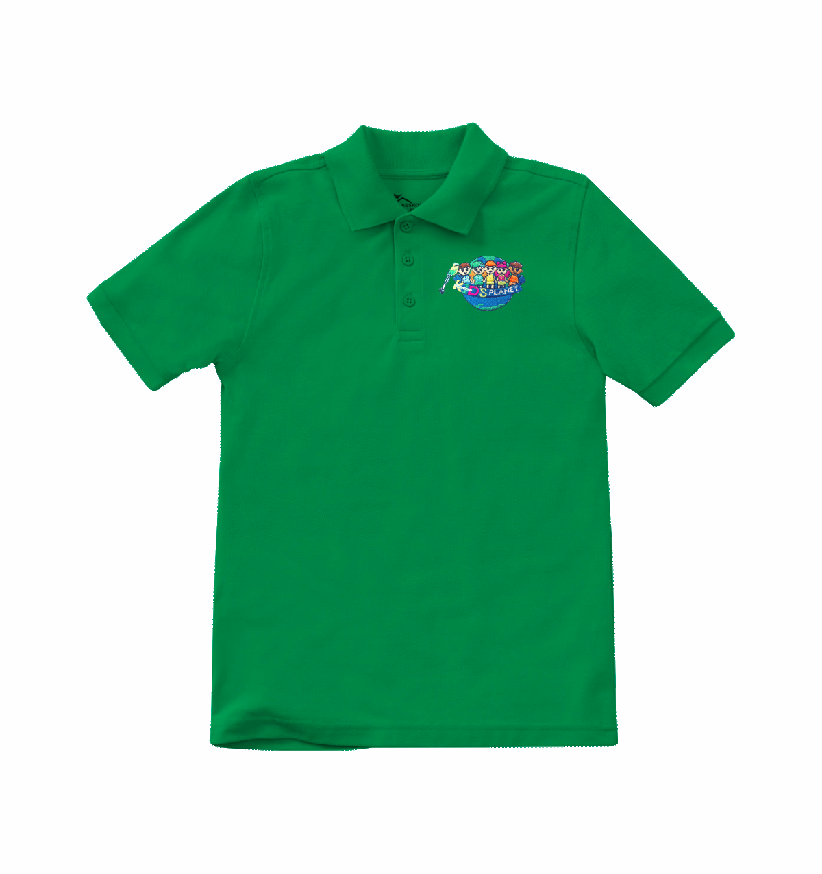 Kelly Green Pique Polos
