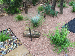 Modern, Drought Tolerant, Landscape Glass Garden by JXC Landscaping (9)