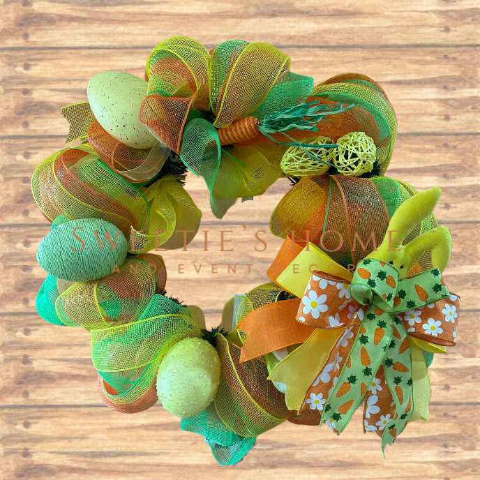 Spring Welcome Wreath