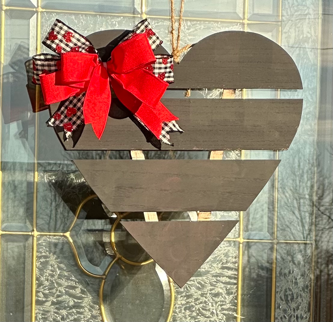 Valentine’s Day Heart Door Hanger