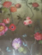 Antiqued Trailing Rose