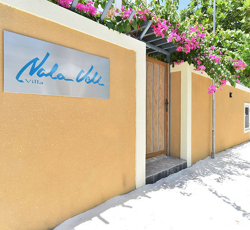 Nala Veli Villa outside entrance area