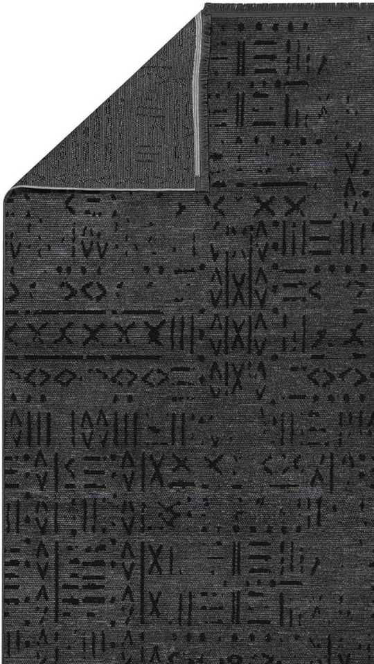 Küçük resim: Etnik Şönil Kilim Antrasit