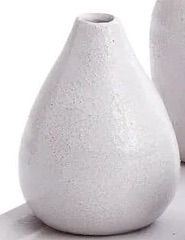 Thumbnail: Accent Decor Tilde bud vase white in 4 sizes
