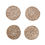Thumbnail: Set of 4 palm coasters