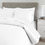 Thumbnail: White duvet cover and sheets on a grey bed