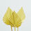 Thumbnail: Yellow painted palm spears