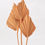 Thumbnail: Set of 3 orange painted palm stems