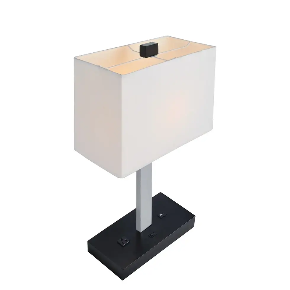 Thumbnail: Angle of a USB compatible table lamp