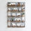 Thumbnail: Series of natural wood wall shelves making a rectangle shape