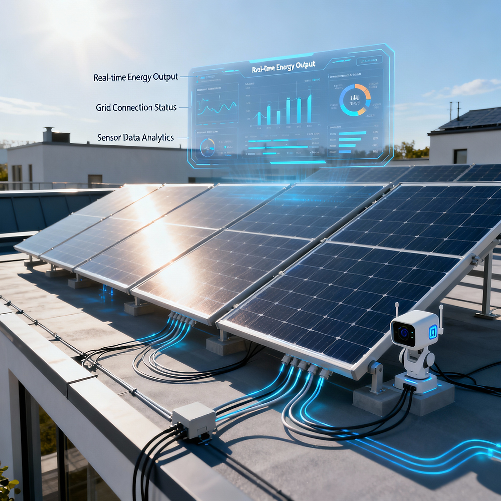 Modul Solar Panel Iot How AI and IoT Are Making Solar Systems Smarter