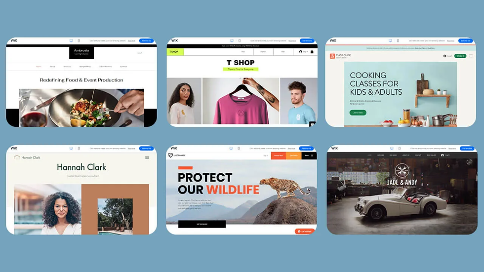 How to Create a Stunning E-commerce Website Using Wix