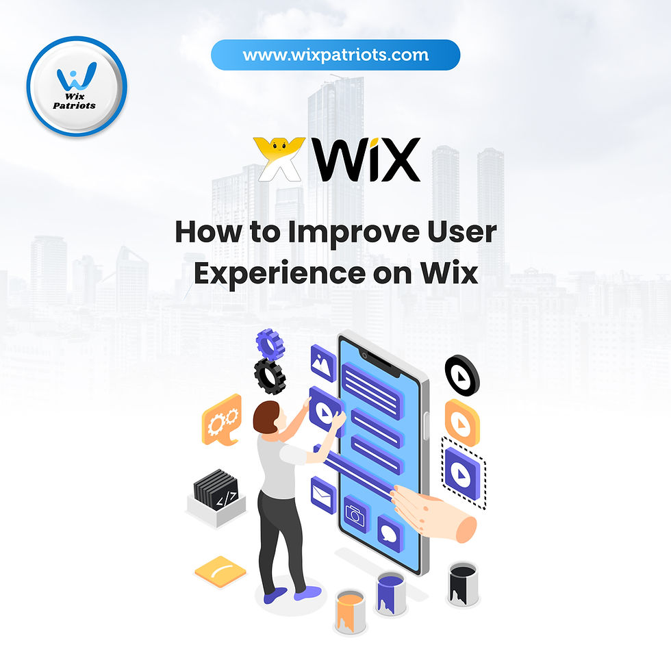 How to Improve User Experience on Wix