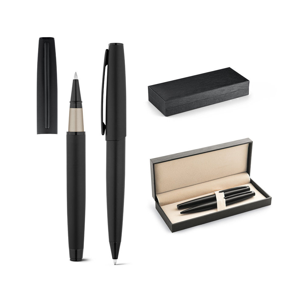 BENTON. Conjunto de roller e esferográfica - Código 51842