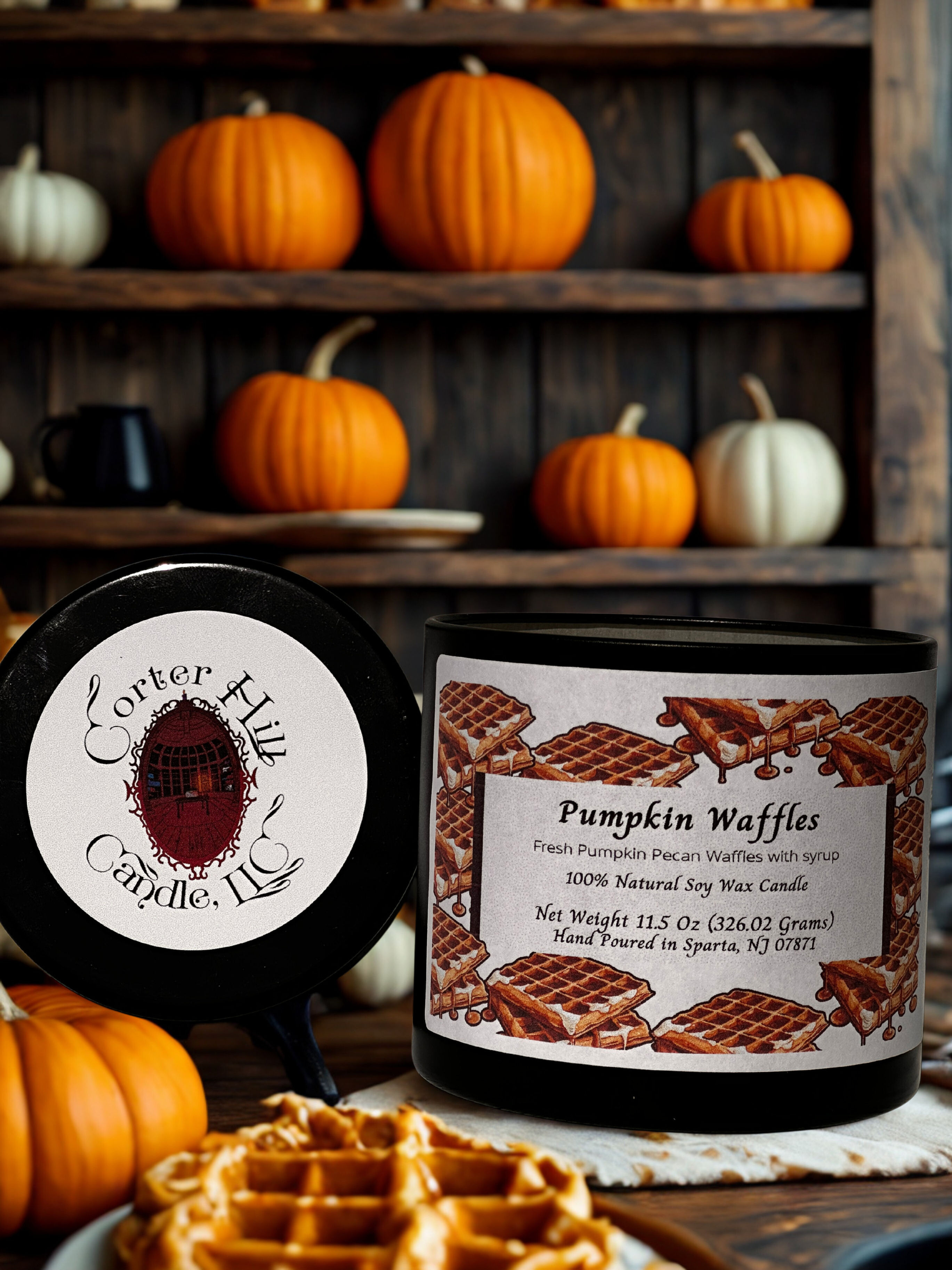 Pumpkin Waffles 11.5oz Wick-Less Candle