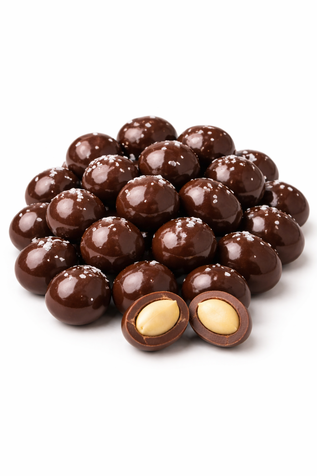 Macadamia Fire Roasted & Caramelised Dark Chocolate with Salt