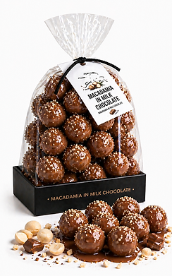 Macadamia Fire Roasted & Caramelised Milk Chocolate