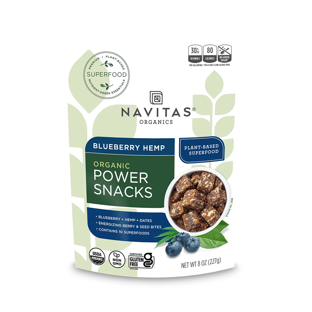 Berry Hemp Brownie Power Snack