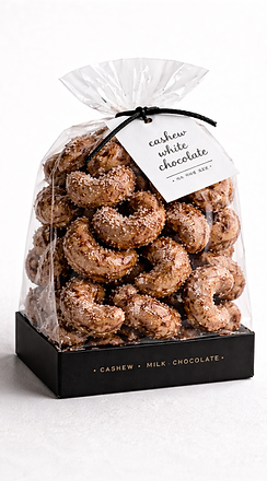 Cashew Caramelised Coated Milk Chocolate Cinnamon