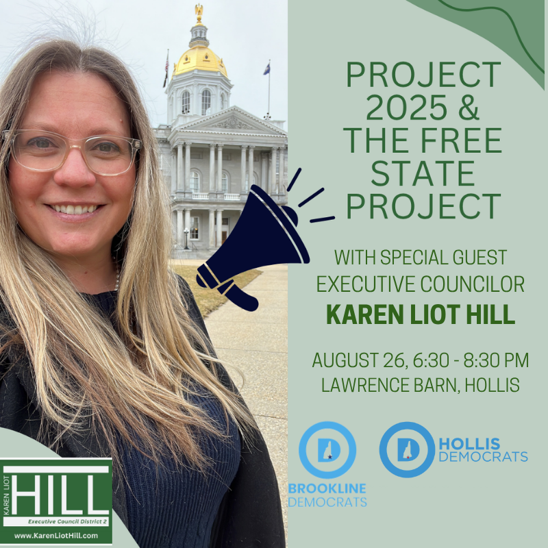 Project 2025 in NH with Councilor Karen Liot Hill