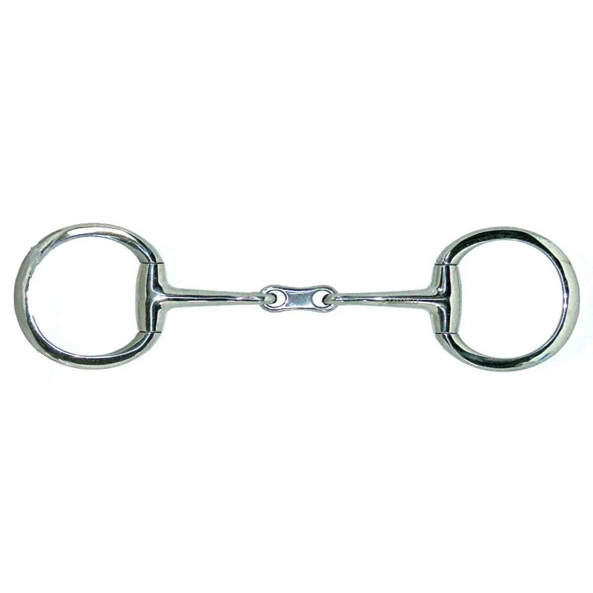Flat Ring Eggbutt French Link Snaffle