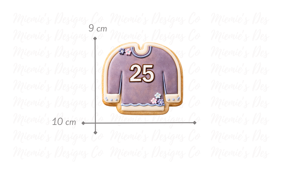 Thumbnail: Hockey Jersey Cookie Cutter