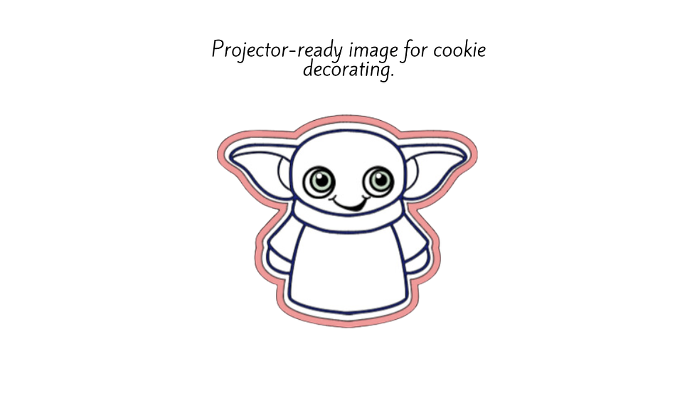 Thumbnail: Baby yoda cookie cutter