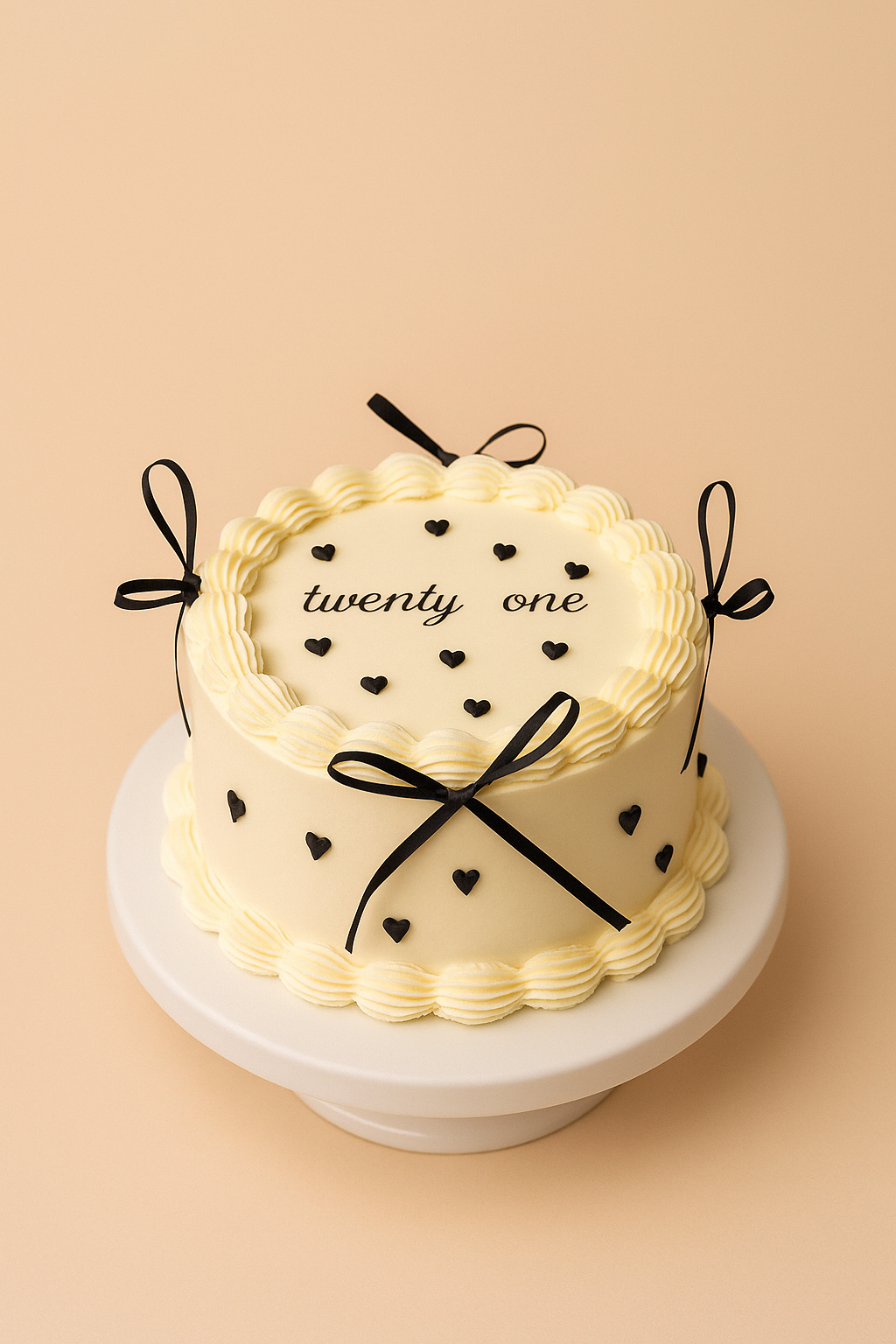 Single Tier "Round" Cakes