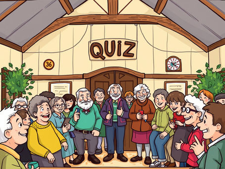 Quiz Night returns on 24 October to raise a glass and funds our village hall