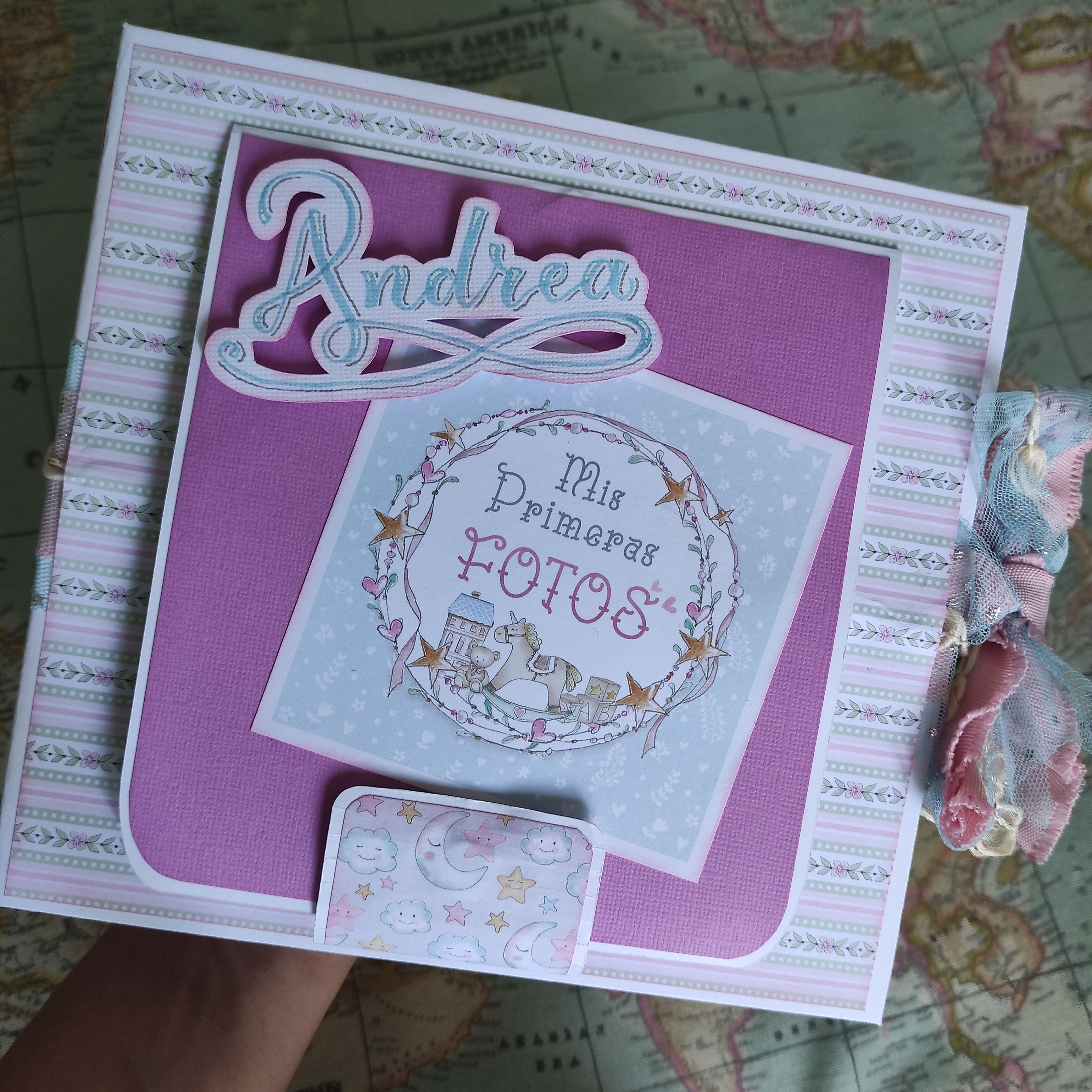 Álbum "Bebé rosa"