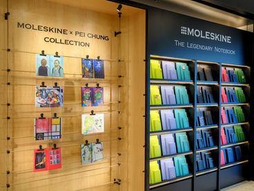 MOLESKINE聯乘人氣藝術家 新店可自訂個人化筆記簿
