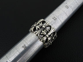 クロムハーツ セメタリークロスリング 5号サイズアップ