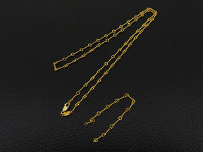 クロムハーツ ツイストチェーン 22k 短く加工