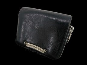 クロムハーツ スクエア ジップビルウォレット ファスナーレール開閉修理