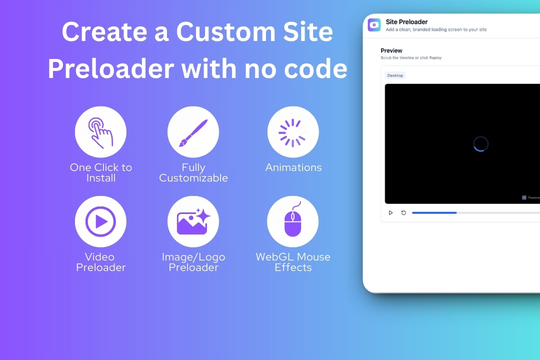 Site Preloader banner